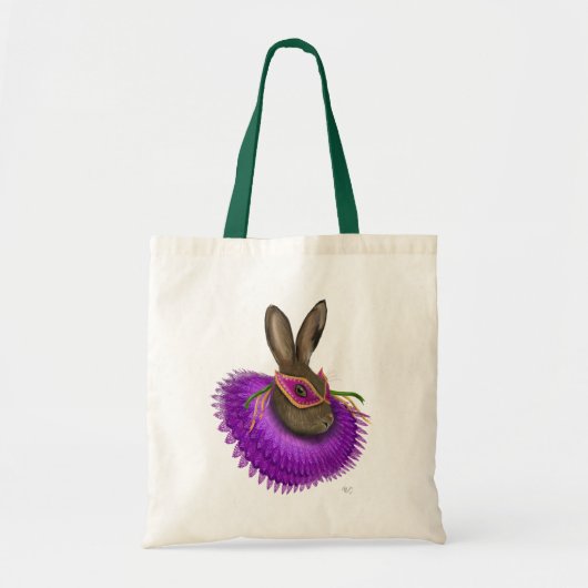 Mardi Gras Hare 4 Tote Bag (Voorkant)
