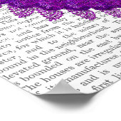 Mardi Gras Hare Poster (Hoek)