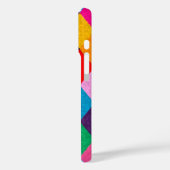 MARDI GRAS HARLEQUIN PATTERN kleurrijke Rhombi Case-Mate iPhone Case (Achterkant / Links)