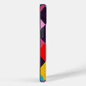 MARDI GRAS HARLEQUIN PATTERN kleurrijke Rhombi Case-Mate iPhone Case (Achterkant / Rechts)