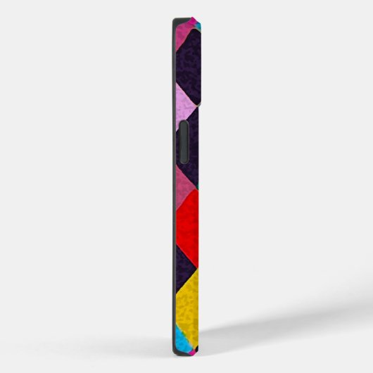 MARDI GRAS HARLEQUIN PATTERN kleurrijke Rhombi Case-Mate iPhone Case (Achterkant / Rechts)