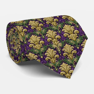 Mardi Gras heren stropdas 