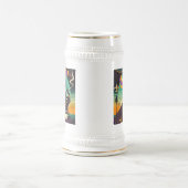 Mardi Gras Het Roken Man Bierpul (Center)