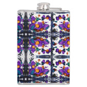 Mardi Gras Heupfles (Achterkant)