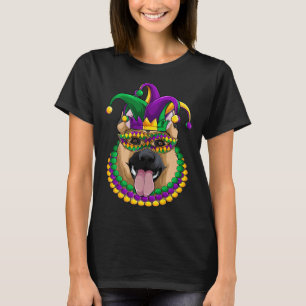 Mardi Gras honden kleding Duitse Herder Moeder Vad T-shirt