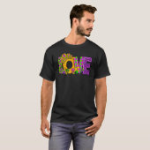 Mardi Gras I Love Mardi Gras 2023 Beads Feathers T-shirt (Voorkant volledig)