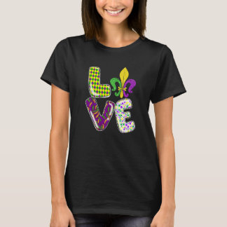 Mardi Gras I Love Mardi Gras Funny Mardi Gras Part T-shirt