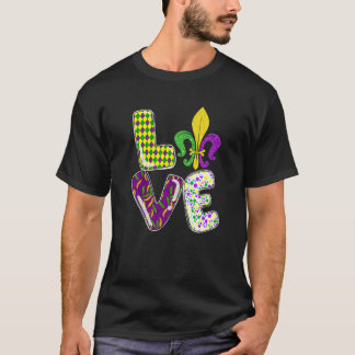 Mardi Gras I Love Mardi Gras Funny Mardi Gras Part T-shirt