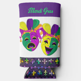 Mardi Gras Ik Ben Hier Voor Het Feest Hoog Seltzer Blikjeskoeler