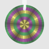 Mardi Gras Illusie Acryl Ornament (achterkant)