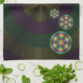 Mardi Gras Illusie Handdoek (Gevouwen)