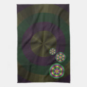 Mardi Gras Illusie Handdoek (Verticaal)