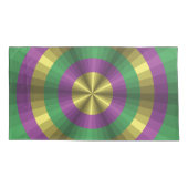 Mardi Gras Illusie Kussen Hoesje Kussensloop (Achterkant)