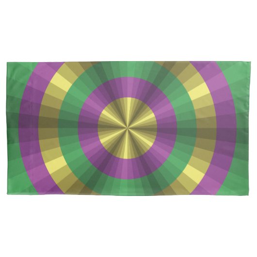 Mardi Gras Illusie Kussen Hoesje Kussensloop (Voorkant)