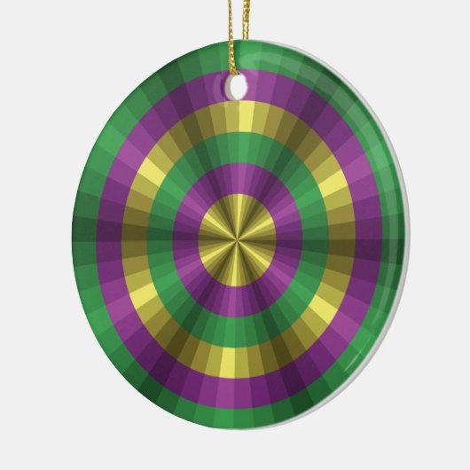 Mardi Gras Illusie Ornament (Links)
