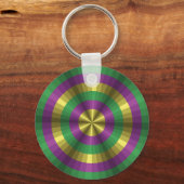 Mardi Gras Illusie Sleutelhanger (Voorkant)