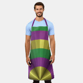 Mardi Gras Illusion All-Over Print Schort (Gedragen)