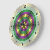 Mardi Gras Illusion Clock Grote Klok (Hoek)