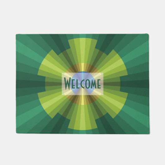 Mardi Gras Illusion Doormat Deurmat (Voorkant)