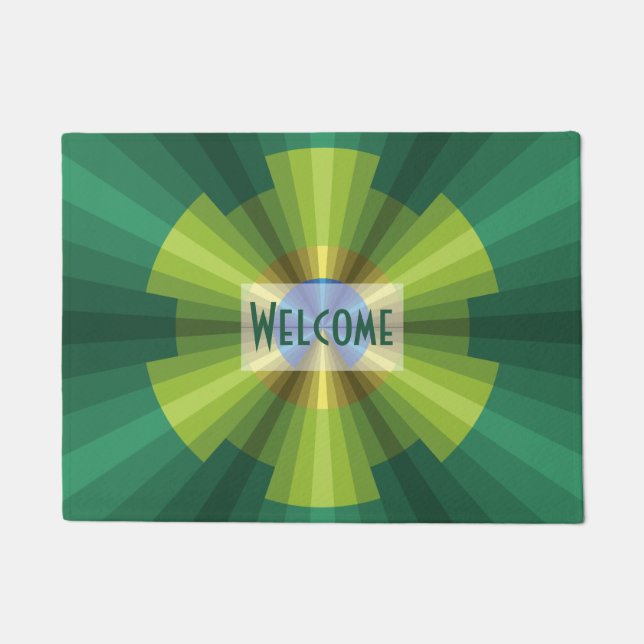 Mardi Gras Illusion Doormat Deurmat (Voorkant)