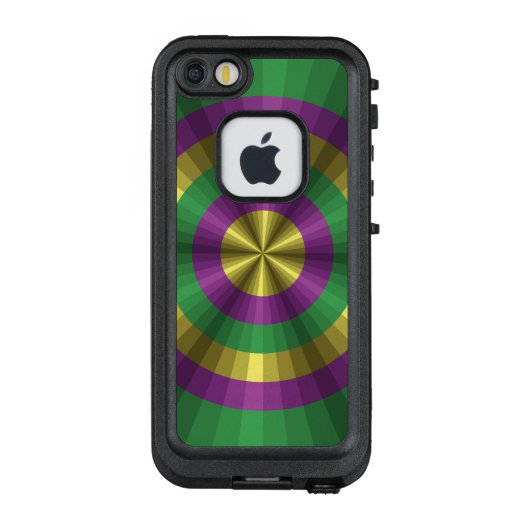Mardi Gras Illusion Lifeproof Hoesje (Achterkant)