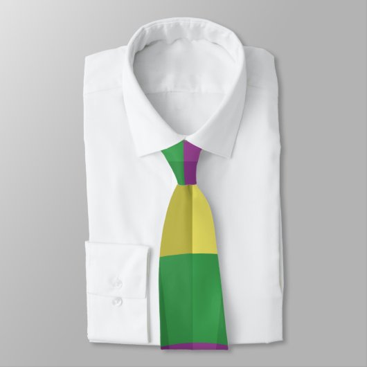 Mardi Gras Illusion Mannen Stropdas (Gebonden)