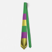 Mardi Gras Illusion Mannen Stropdas (Voorkant)