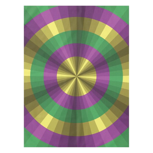 Mardi Gras Illusion Tablecloth Tafelkleed (Voorkant)