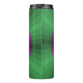 Mardi Gras Illusion Thermal Tumbler Thermosbeker (Achterkant)