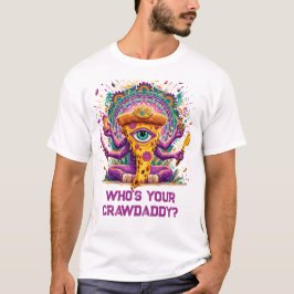 Mardi Gras Inktvis Nar Madness T-Shirts voor koppe