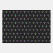 mardi gras is een koel feest inpakpapier vel (Voorkant 2)