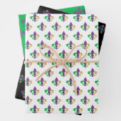 mardi gras is een koel feest inpakpapier vel (In situ)