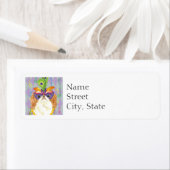 Mardi Gras Japanse Chin Etiket (Insitu)