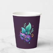 Mardi Gras Jazz Microphone Party Cups Papieren Bekers (Achterkant)