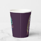 Mardi Gras Jazz Microphone Party Cups Papieren Bekers (Rechts)