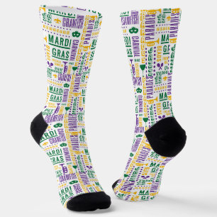Mardi Gras Jazz Sokken