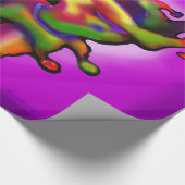Mardi Gras Jester 2x3' 60# Wanddecoratie Cadeaupapier (Hoek)