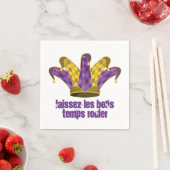 Mardi Gras Jester Laissez les bons temps rouler Servet (Insitu)