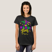Mardi Gras Jester Outfit Shirt (Voorkant volledig)