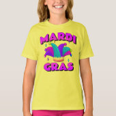 Mardi Gras Jester Pet Kinder Shirt (Voorkant)