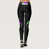 Mardi Gras Jester Pet Leggings (Achterkant)