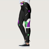 Mardi Gras Jester Pet Leggings (Links)