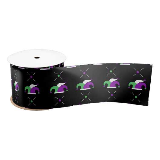 Mardi Gras Jester Pet lint (Spoel)
