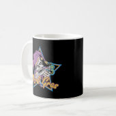 Mardi Gras Jester Skull Koffiemok (Voorkant links)