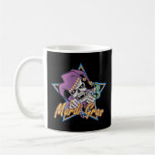Mardi Gras Jester Skull Koffiemok (Links)