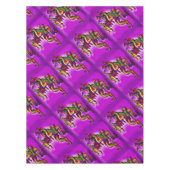 Mardi Gras Jester Tafelkleed (Voorkant)