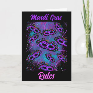 Mardi Gras Kaart