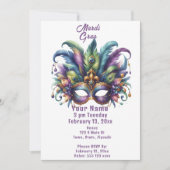 Mardi Gras Kaart (Voorkant)