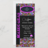 MARDI GRAS KAART (Voorkant)