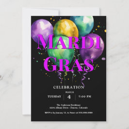 Mardi Gras Kaart